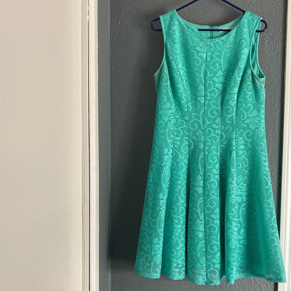 Size 12 (large) blue/teal women dress with